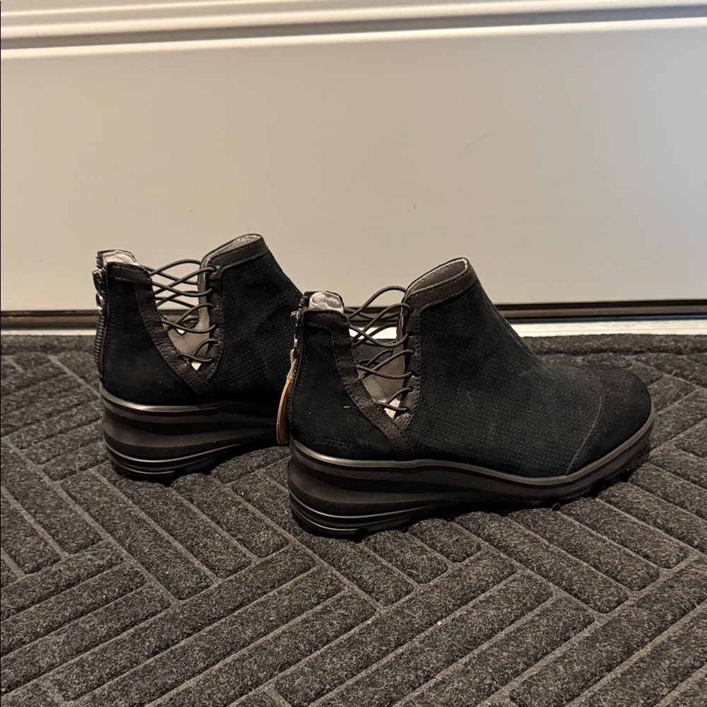 Jambu Black Ankle Boots